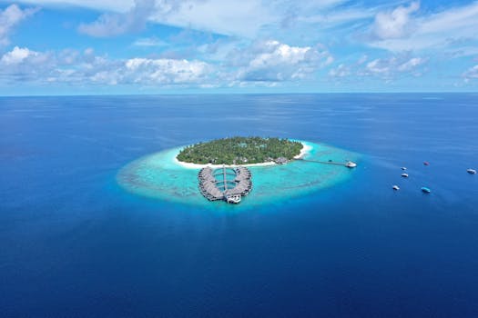 Luxury Beachfront Villas in Maldives Atoll Retreat