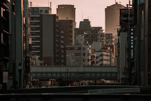 Skyline Grandeur Hotels in Japan Osaka Towers
