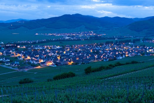 Vineyard Grandeur Hotels in France Alsace Countryside